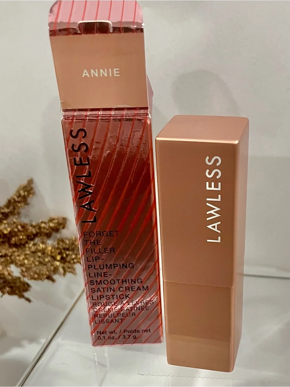Lawless Flawless Satin Cream Lipstick - Shade- Annie